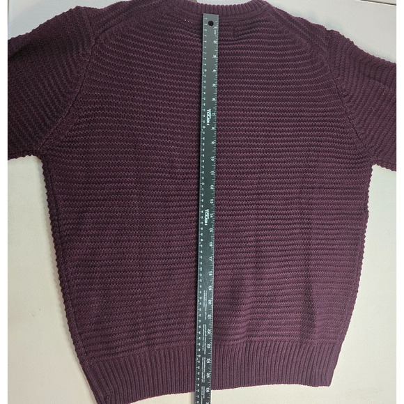 Weatherproof Sweater Women's or Men's XL Burgundy Knit Long Sleeve Unisex NWT - Picture 9 of 16